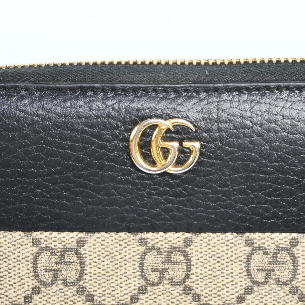 Auth Gucci Gg Marmont Round Zipper Long #196282G32B - Picture 8 of 15